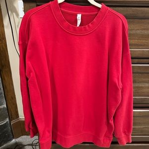 Lululemon perfectly oversized crew sweatshirt